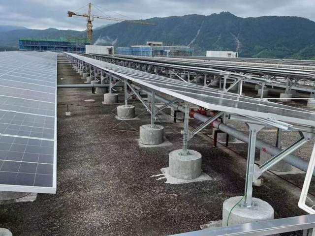 Aangepaste dak zonne-montagebeugel PV-montagestructuur