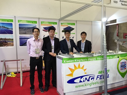 de groene expo 2015 in mexico city- kingfeels stand nr .:109
