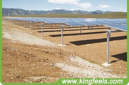 kingfeels levert 5.2MW zonne-montagesystemen aan vayots arev-1 zonnepark in Armenië
