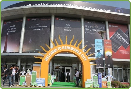de 12de editie van duurzame energie india expo (REI) momenten
