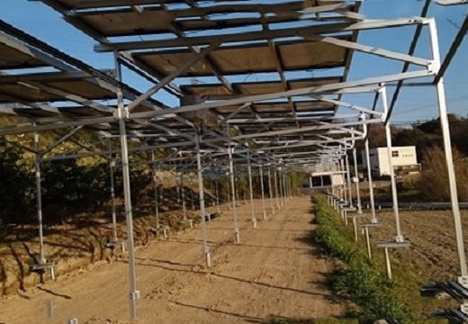 boerderij schuur fotovoltaïsche aluminium beugel in japan 362.88 kw
